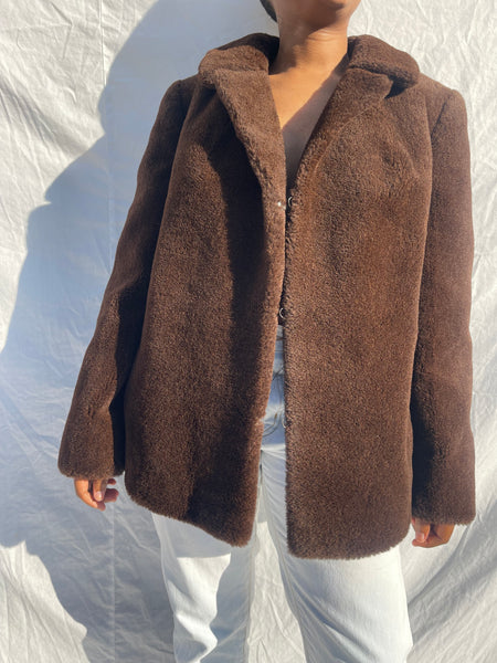 Genuine Llama Fur Jacket (S)