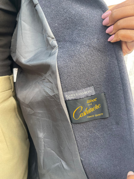 Cashmere & Wool Coat (L)