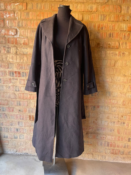 Cashmere & Wool Coat (L)