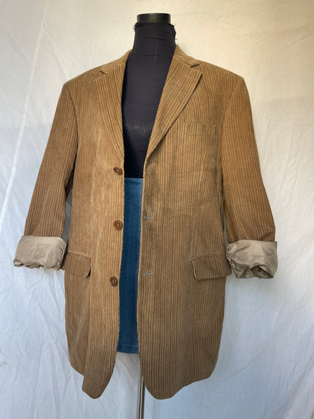 Striped Corduroy Blazer (Women’s 38/ Marked Men’s 54)