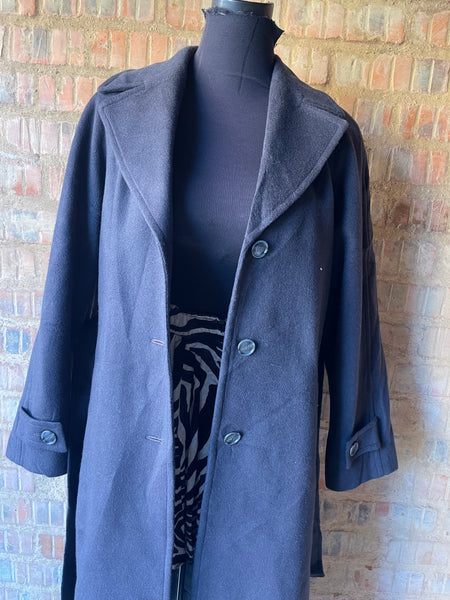 Cashmere & Wool Coat (L)