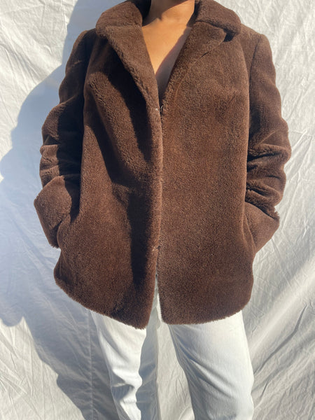 Genuine Llama Fur Jacket (S)