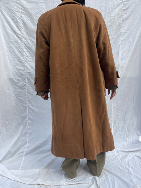 Camel DB Maxi Coat (40)