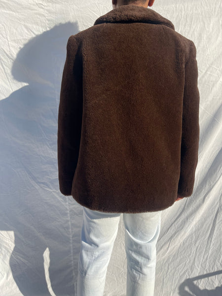 Genuine Llama Fur Jacket (S)