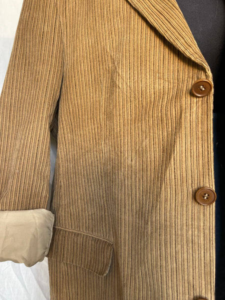 Striped Corduroy Blazer (Women’s 38/ Marked Men’s 54)