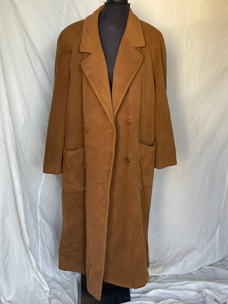 Camel DB Maxi Coat (40)