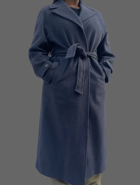 Cashmere & Wool Coat (L)