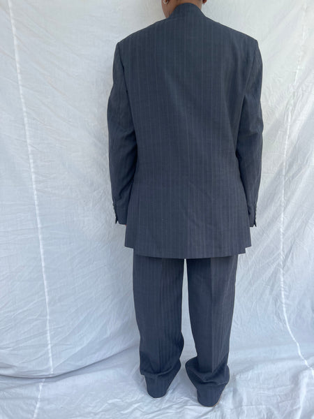 Navy Striped DB Suit ( Women’s 34)